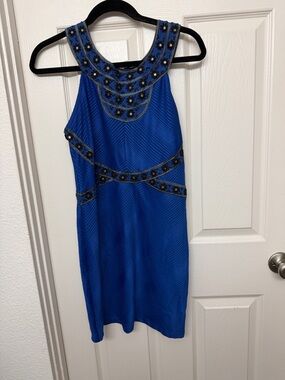 Free People y2k Royal Blue dress